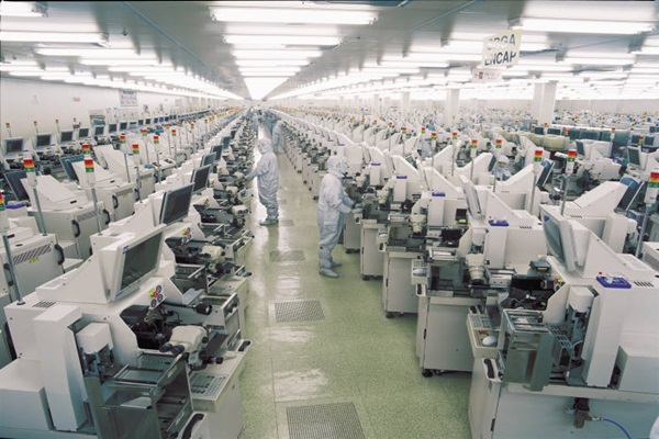 Amkor Technology Korea’s production line