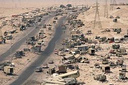 Image result for Iraq's highway of death