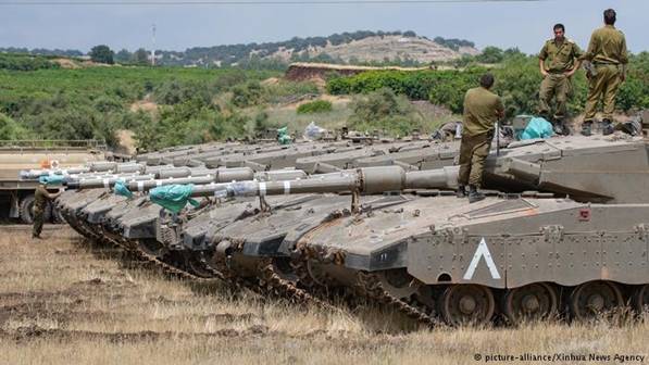 Syrien - Israel | Iran greift Golanhöhen an (picture-alliance/Xinhua News Agency)