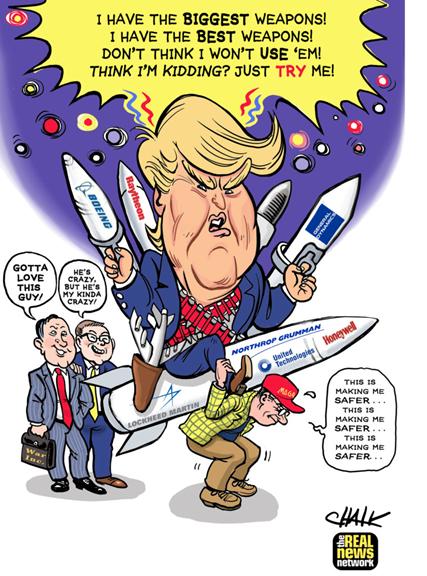 Trump goes nuclear