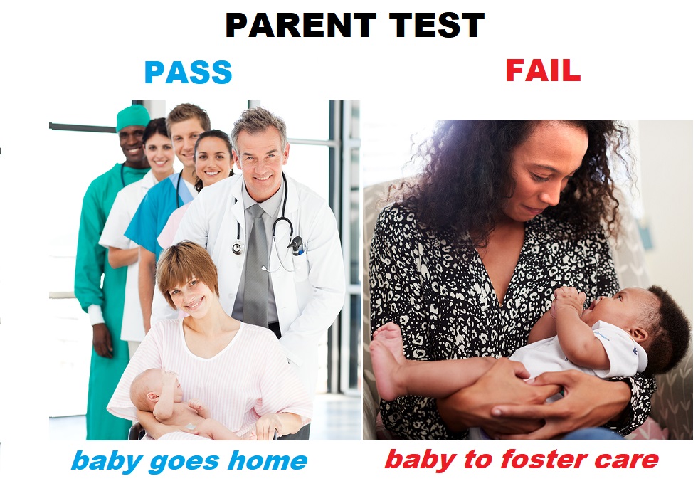 Parent Test image of different moms one minority predictive analysis foster care