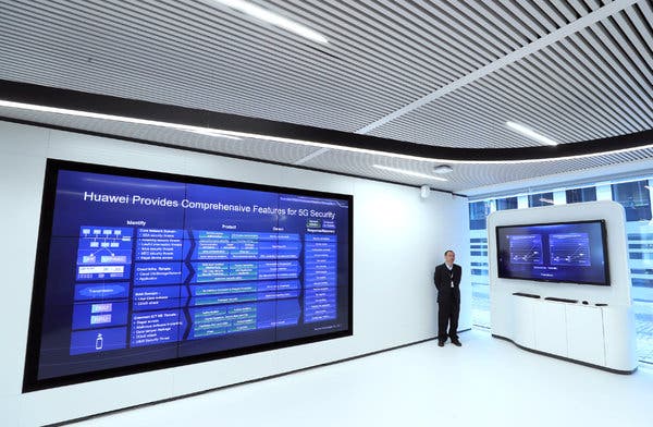 The Huawei Cyber Security Transparency Center in Brussels.