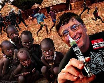 Bill Gates vaccinations in Africa – antivaccine hatred