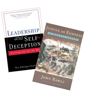 "Justice as Fairness" & "Leadership and Self-Deception"